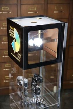 Kodak Camera Store Display Case Vintage Film Cabinet Light up Box RARE