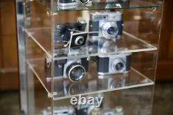 Kodak Camera Store Display Case Vintage Film Cabinet Light up Box RARE