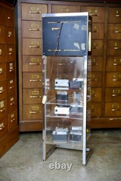 Kodak Camera Store Display Case Vintage Film Cabinet Light up Box RARE