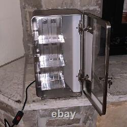 Kool Cigarette 1999 B&W Co Lighted Store Display Case Sign + 2 Keys 3 Shelves