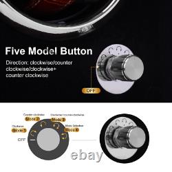 LED Automatic 6 Watches Box Watch Winder LCD Touch Screen Display Case Storage