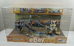 LEGO Creator 3 in 1 Pirate Roller Coaster Store Display Cabinet Case 31084