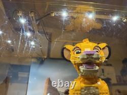 LEGO Disney Lion King Store Display Case 43247 43243 Young Simba Lighted LED
