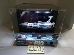 LEGO Star Wars 75377 Invisible Hand Lighted Store Display Case Clear Acrylic