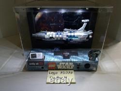 LEGO Star Wars 75377 Invisible Hand Lighted Store Display Case Clear Acrylic