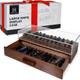 Large Pocket Knife Display Case For For 24 Knives Wooden Knife Collection Case