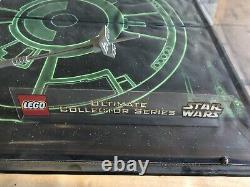 Lego 7191 Star Wars X-Wing UCS 2000 Target Store Display Case RARE