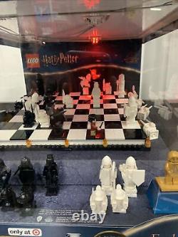 Lego 76392 Hogwarts Wizard's Chess 2021/2022 Target Store Promo Display Case