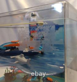 Lego City Explorer Diving Boat 60377 Store Display Case Read Description