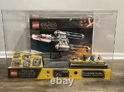 Lego Star Wars Y-Wing Lighted Target Store Display Case 23 X 15 X 15 75249