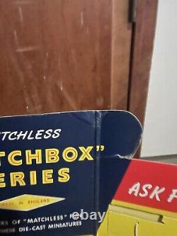 Lesney matchbox 1966 Unused Store Display 78 Mint NM Models+ Catalogue Case RARE