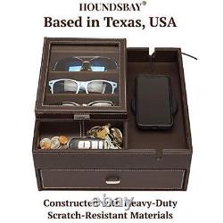 Lookout Sunglasses and Eyeglasses Organizer Storage Display Case Dresser Vale