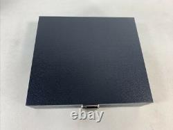 Lot of 6 Glass Top Display Case 36 Slot Ring Storage Jewelry Box Holder