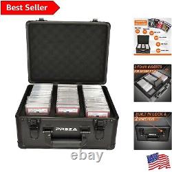 Luxurious Graded Card Storage Box Premium Display Case for PSA/BGS Graded Cards