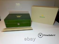 Luxury 10-Slot Green Wooden Watch Box Premium Display Storage Case