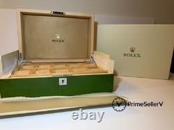 Luxury 10-Slot Green Wooden Watch Box Premium Display Storage Case