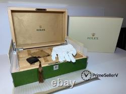 Luxury 10-Slot Green Wooden Watch Box Premium Display Storage Case