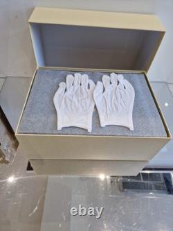 Luxury Watch Display Case Green Wood 10 Slot Storage Box