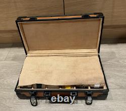 Luxury Watch Storage Case Display Durable Metal Box 12 Slots Suede Inside