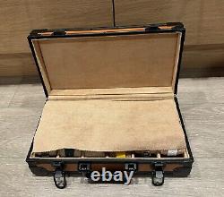 Luxury Watch Storage Case Display Durable Metal Box 12 Slots Suede Inside
