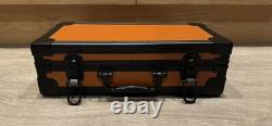 Luxury Watch Storage Case Display Durable Metal Box 12 Slots Suede Inside