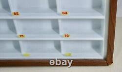 MATCHBOX Store Display Case VINTAGE 1970s Lesney for 81 Cars Great Shape (T)