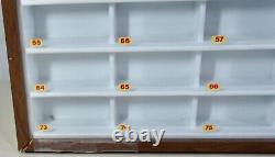 MATCHBOX Store Display Case VINTAGE 1970s Lesney for 81 Cars Great Shape (T)