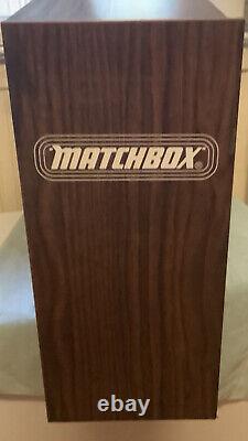 MATCHBOX Store Display Case VINTAGE 1970s Lesney for 81 Cars Missing Front