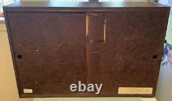 MATCHBOX Store Display Case VINTAGE 1970s Lesney for 81 Cars Missing Front