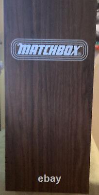 MATCHBOX Store Display Case VINTAGE 1970s Lesney for 81 Cars Missing Front