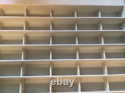 MATCHBOX Store Display Case VINTAGE 1970s Lesney for 81 Cars Missing Front