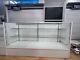 Merchandise White Display Show Case Retail Store Fixture With Lights