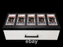 Michael Jordan Display Case Graded card storage Graded Slabs BGS/PSA Wooden