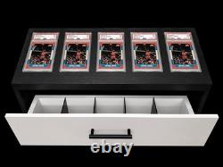 Michael Jordan Display Case Graded card storage Graded Slabs BGS/PSA Wooden
