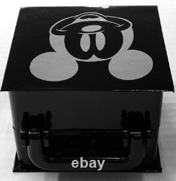 Mickey Mouse Black Watch Box Storage Case Presentation Display