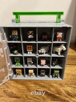 Minecraft Cube Collector Display Carrying Case Storage Box With 48 Characters