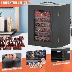 Miniature Storage Case for Collectibles Miniatures, Miniature Display Cases w