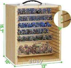 Miniature Storage Case for Collectibles Miniatures, Miniature Display Cases w