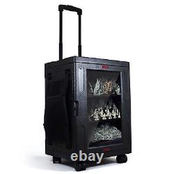 Miniatures Carrying Transport Display Storage Case. Equipped with Stacking Pin