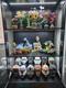 Minifigures Display Case Led Light Figure Diecast Model Car Curio Books Cabinet