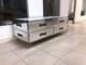 Mirrored Retail Display Case / Clothing Display With Locking Storage Cabinet