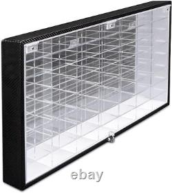 Model Car Diecast Display Case Storage Cabinet Shelf Wall Mount Rack 1/64 Scale