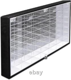 Model Car Diecast Display Case Storage Cabinet Shelf Wall Mount Rack 1/64 Scale