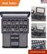 Modern 12 Slot Watch Display Case With Drawer Dark Blue/grey Luxury Storage