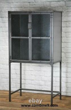 Modern industrial apothecary, Medicine Cabinet, Storage cabinet, Display case