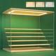 Nonemey Clear Acrylic Display Case Stand With Led Light 2/3/4/5/6 Tier Storag