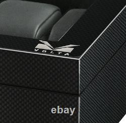 New High Quality VOLTA Carbon Fiber 8 Watch Display Case / Storage Box