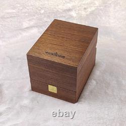 New Jaeger LeCoultre Wooden Watch Display Case Storage Box JLC