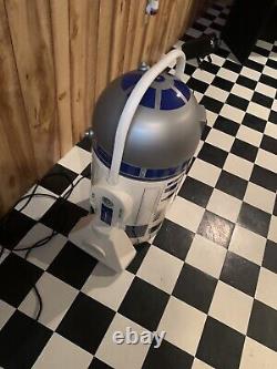 New Star Wars R2D2 PEPSI Cooler Store Rolling Display Case Collectible Local pu