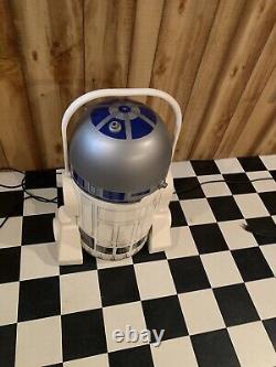 New Star Wars R2D2 PEPSI Cooler Store Rolling Display Case Collectible Local pu